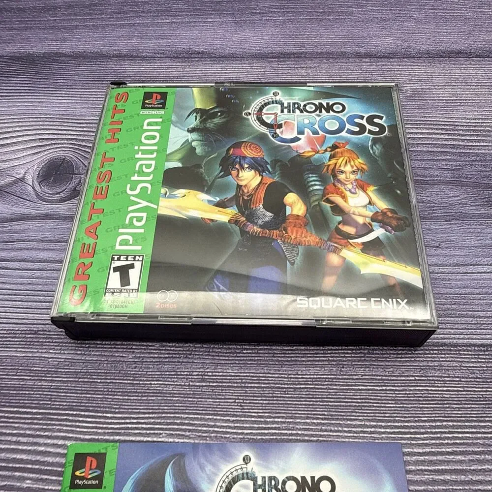 Chrono Cross Sony PlayStation 1 PS1 Greatest Hits Complete CIB